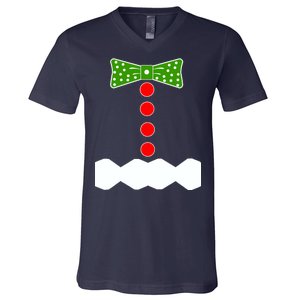 Gingerbread Christmas Costume V-Neck T-Shirt