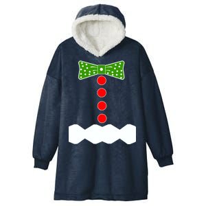 Gingerbread Christmas Costume Hooded Wearable Blanket