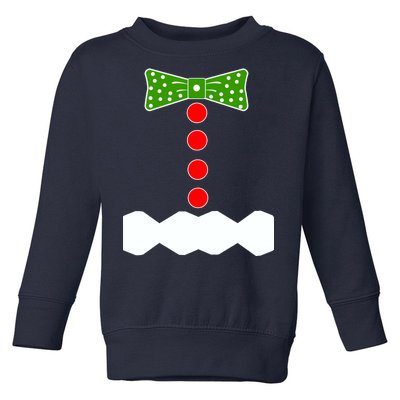 Gingerbread Christmas Costume Toddler Sweatshirt