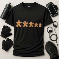 Gingerbread Man Evolution Cooling Performance Crew T-Shirt