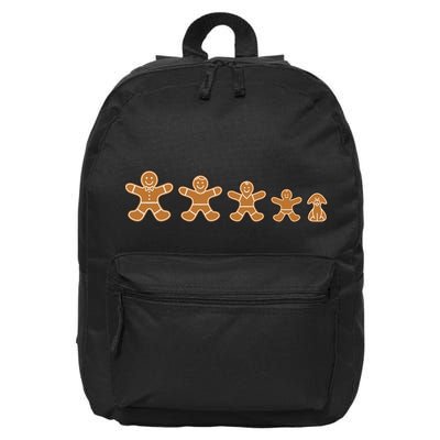 Gingerbread Man Evolution 16 in Basic Backpack