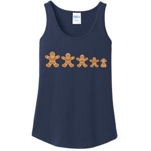 Gingerbread Man Evolution Ladies Essential Tank