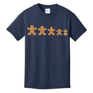 Gingerbread Man Evolution Kids T-Shirt