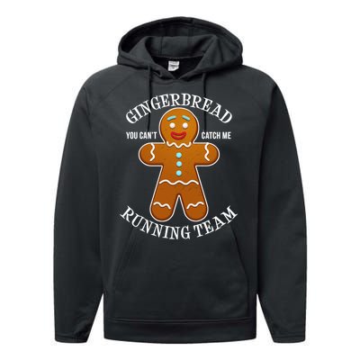 Gingerbread Running Team Performance Fleece Hoodie