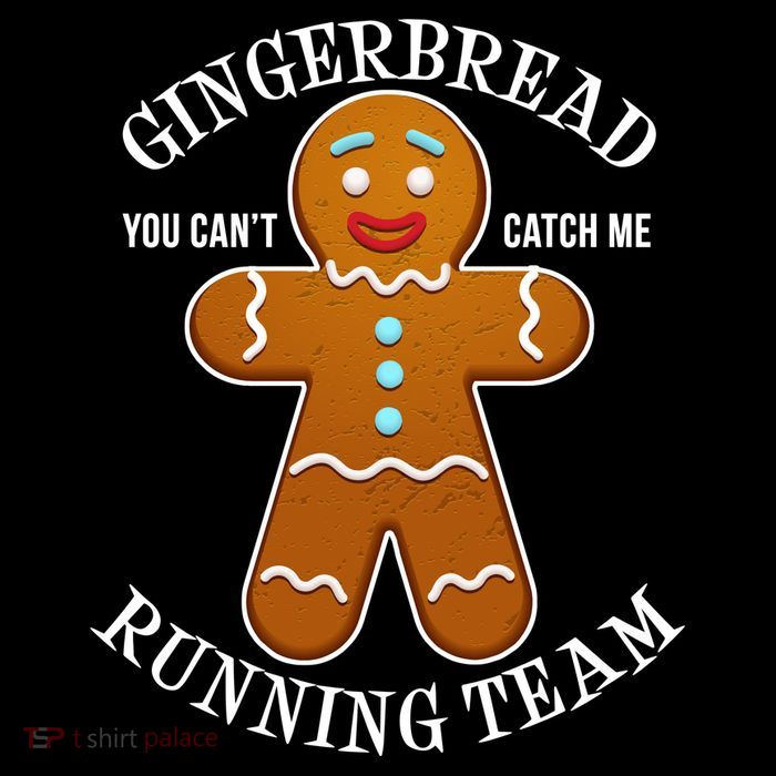 Gingerbread Running Team Tall T-Shirt