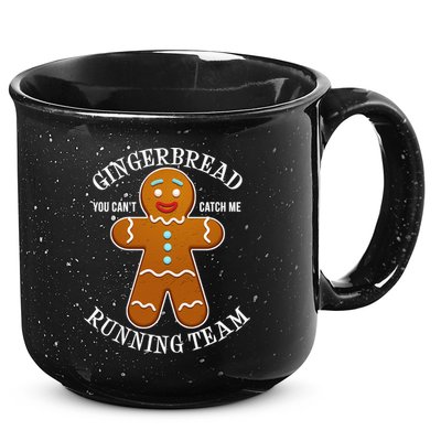 Gingerbread Running Team 15oz Campfire Ceramic Mug