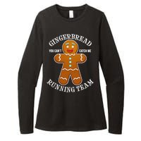 Gingerbread Running Team Womens CVC Long Sleeve Shirt