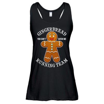 Gingerbread Running Team Ladies Essential Flowy Tank