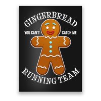 Gingerbread Running Team Poster