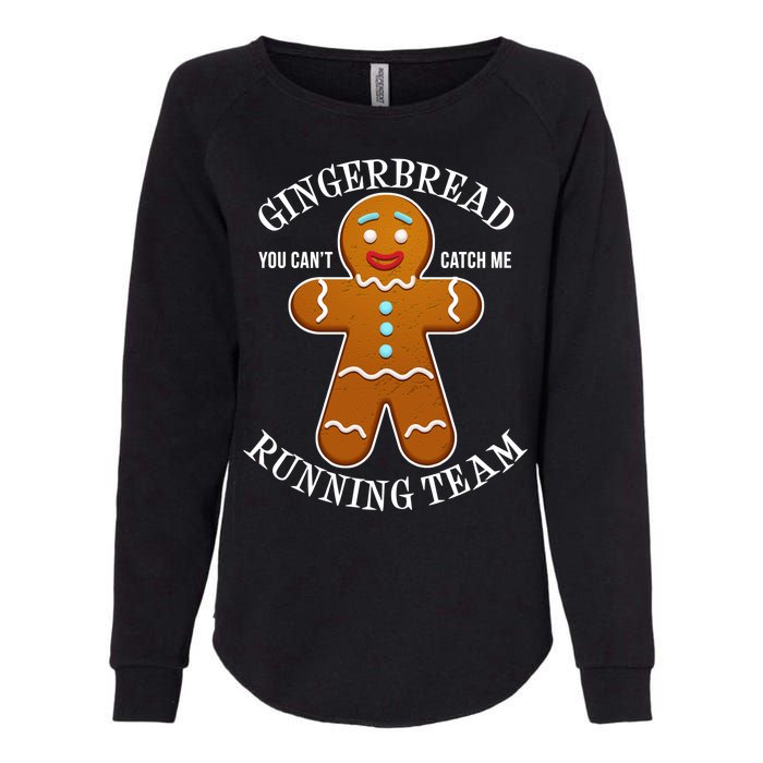 Gingerbread Running Team Womens California Wash Sweatshirt