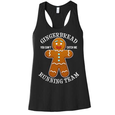 Gingerbread Running Team Women's Racerback Tank