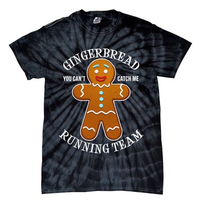 Gingerbread Running Team Tie-Dye T-Shirt