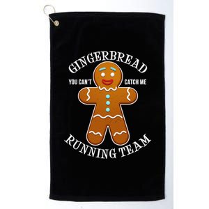 Gingerbread Running Team Platinum Collection Golf Towel