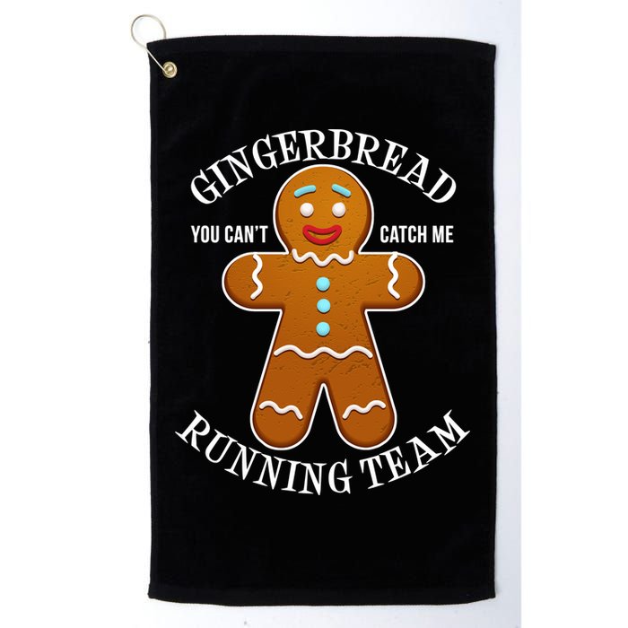 Gingerbread Running Team Golf Towel