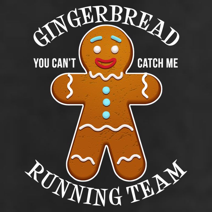 Gingerbread Running Team Golf Towel