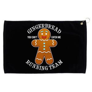 Gingerbread Running Team Grommeted Golf Towel