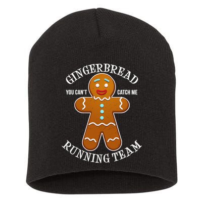 Gingerbread Running Team Short Acrylic Beanie