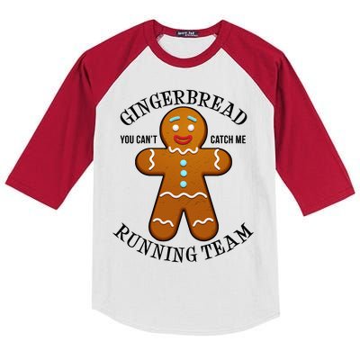 Gingerbread Running Team Kids Colorblock Raglan Jersey