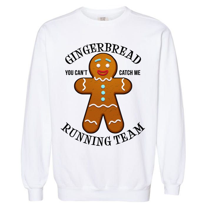 Gingerbread Running Team Garment-Dyed Sweatshirt