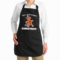 Gingerbread Unicorn Cookie Magical Christmas Apron