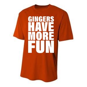 Gingers Have More Fun Youth Performance Sprint T-Shirt