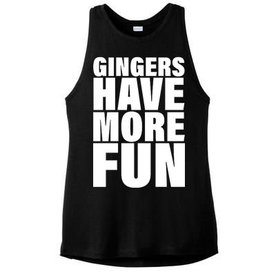 Gingers Have More Fun Ladies PosiCharge Tri-Blend Wicking Tank