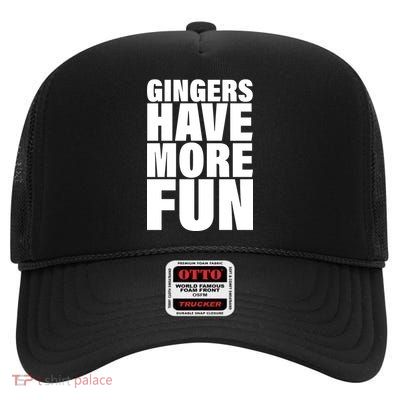 Gingers Have More Fun High Crown Mesh Back Trucker Hat