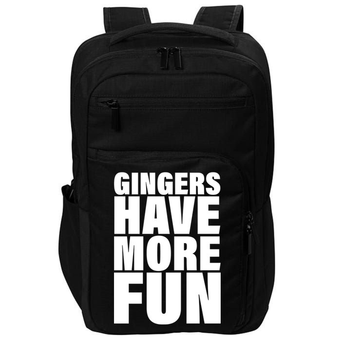 Gingers Have More Fun Impact Tech Backpack