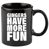 Gingers Have More Fun 11oz C Handle Ceramic Mug