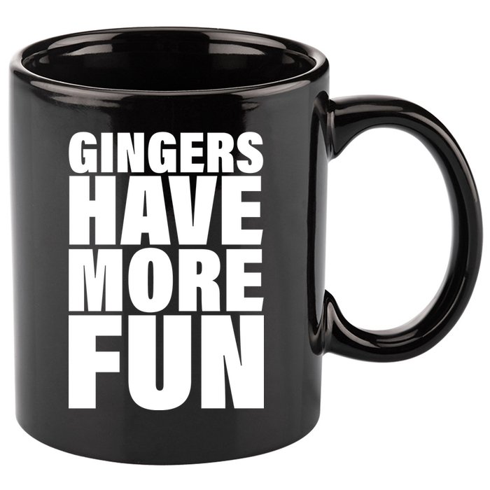 Gingers Have More Fun 11oz C Handle Ceramic Mug