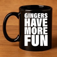Gingers Have More Fun 11oz C Handle Ceramic Mug