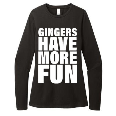 Gingers Have More Fun Womens CVC Long Sleeve Shirt