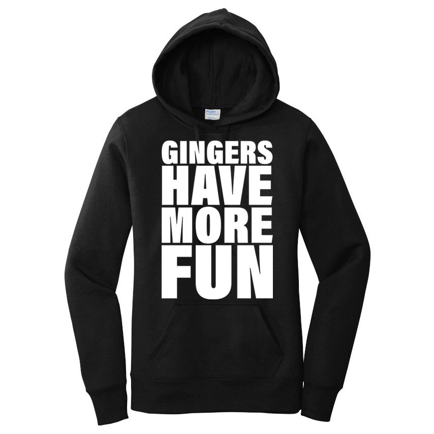 Gingers Have More Fun Women's Pullover Hoodie