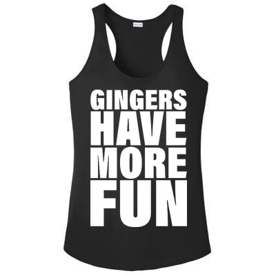 Gingers Have More Fun Ladies PosiCharge Competitor Racerback Tank