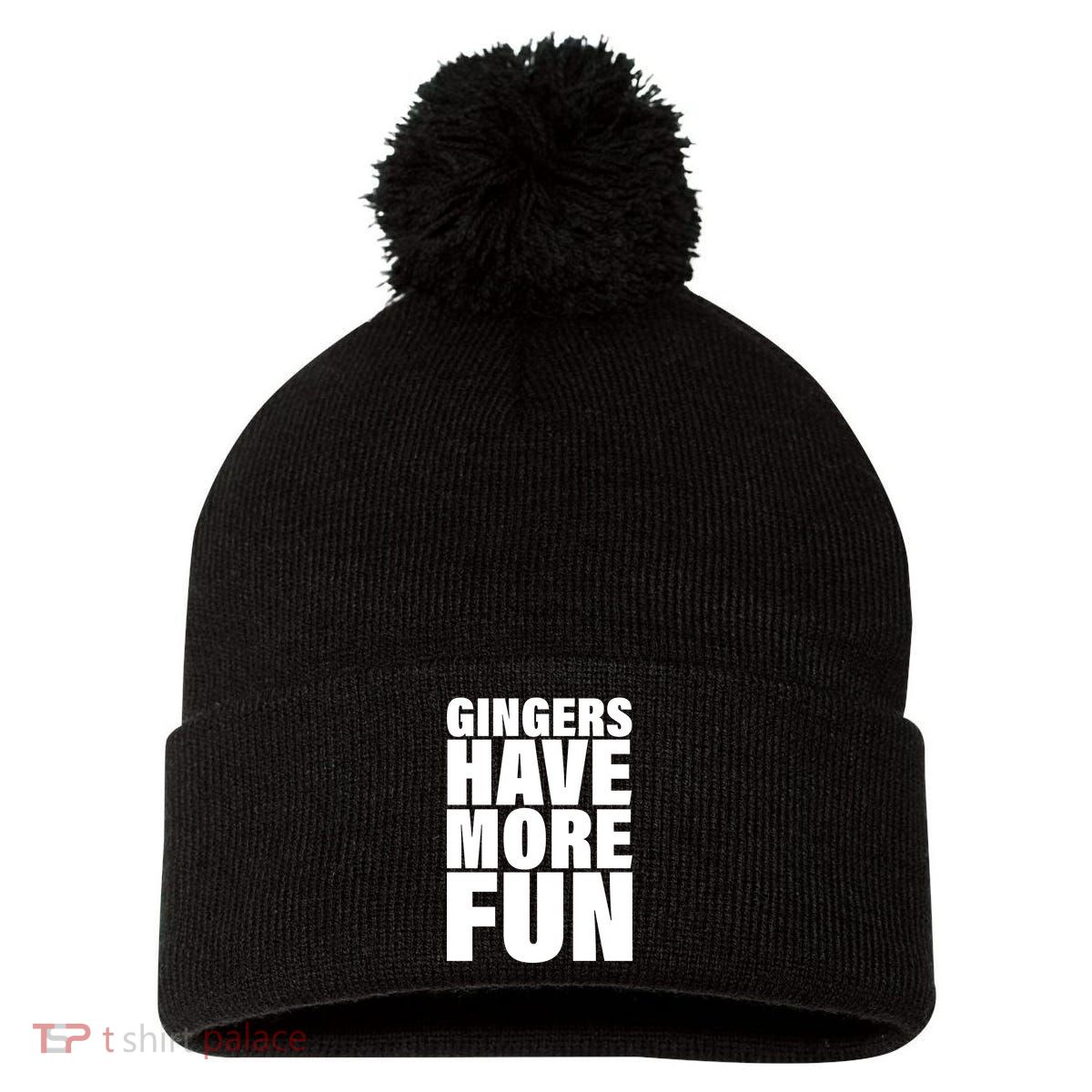 Gingers Have More Fun Pom Pom 12in Knit Beanie