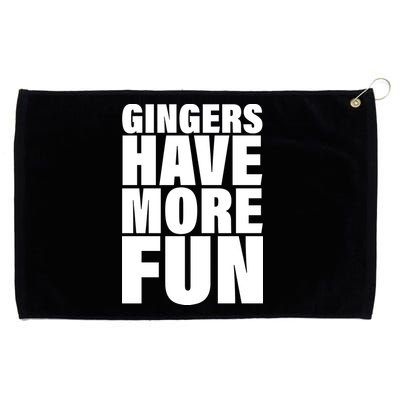 Gingers Have More Fun Grommeted Golf Towel