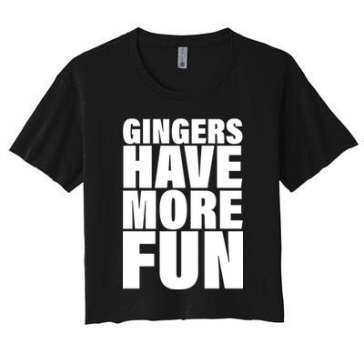 Gingers Have More Fun Crop Top