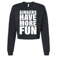 Gingers Have More Fun Cropped Pullover Crew