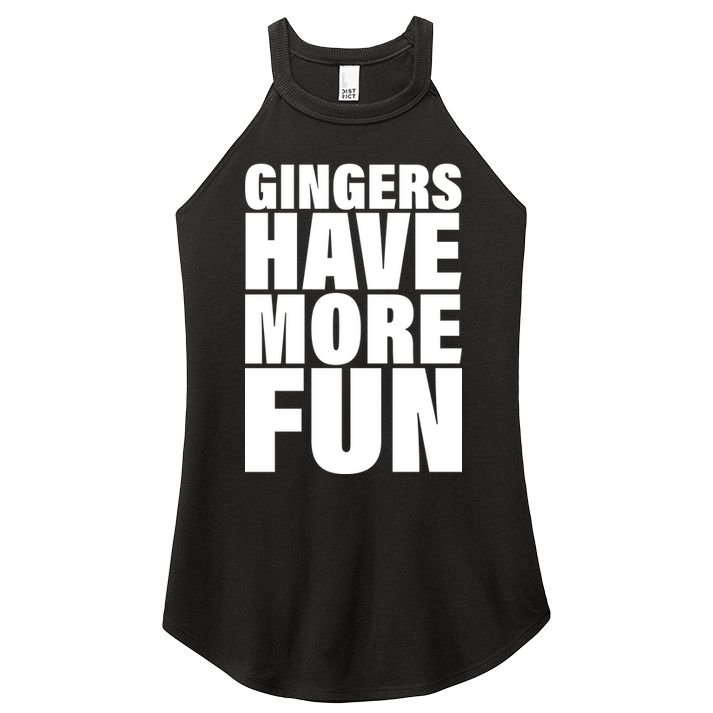 Gingers Have More Fun Women's Perfect Tri Rocker Tank