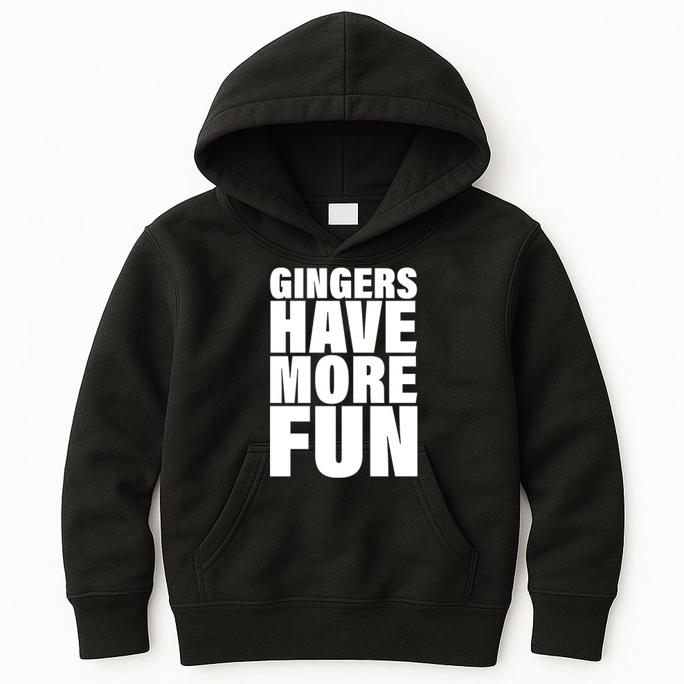 Gingers Have More Fun Kids Hoodie