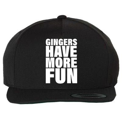 Gingers Have More Fun Wool Snapback Cap