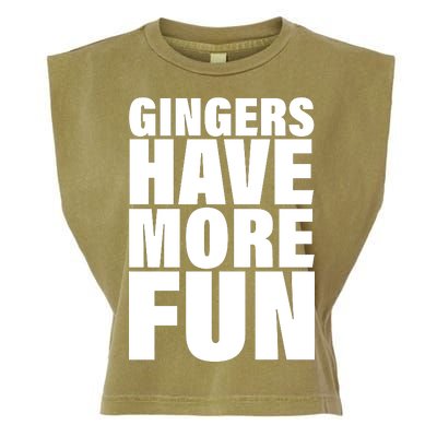 Gingers Have More Fun Garment-Dyed Women's Muscle Tee