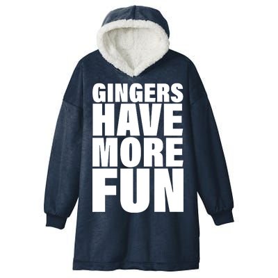 Gingers Have More Fun Hooded Wearable Blanket