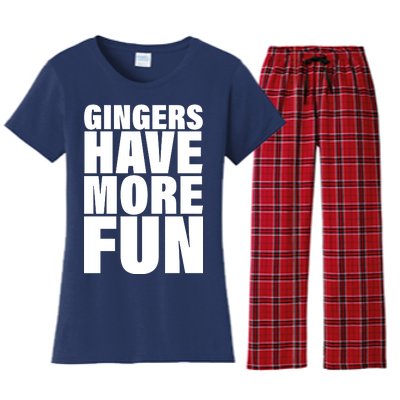 Gingers Have More Fun Women's Flannel Pajama Set