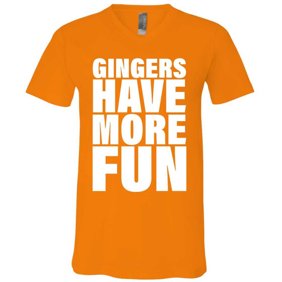Gingers Have More Fun V-Neck T-Shirt