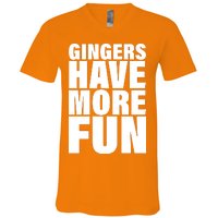 Gingers Have More Fun V-Neck T-Shirt