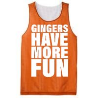 Gingers Have More Fun Mesh Reversible Basketball Jersey Tank