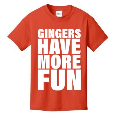 Gingers Have More Fun Kids T-Shirt