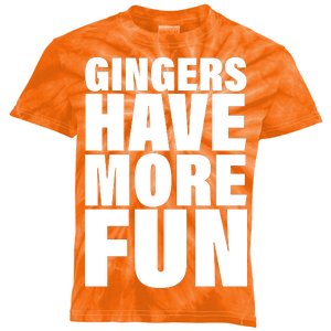 Gingers Have More Fun Kids Tie-Dye T-Shirt