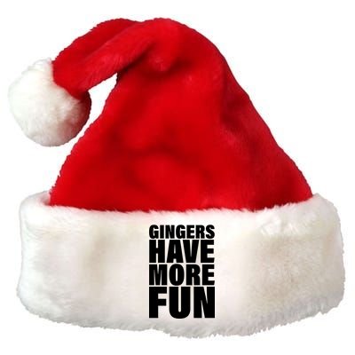 Gingers Have More Fun Premium Christmas Santa Hat